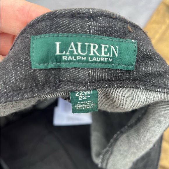 NEW Ralph Lauren Gold Pants Plus Size 22W Regal Straight High Rise Slim Straight - Picture 6 of 8